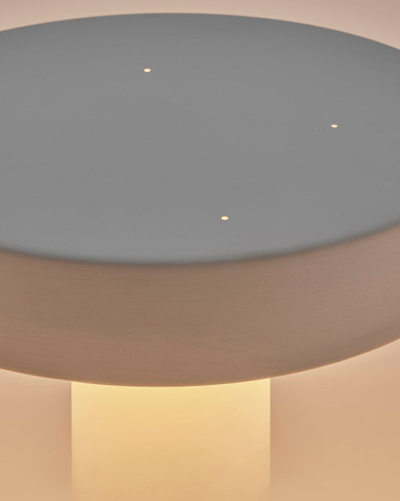 Table Lamp, Clara 03, beige, Terres de rêves